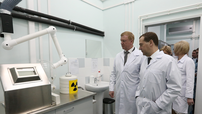 Дмитрий Медведев посетил Центр ядерной медицины в&nbsp;Уфе