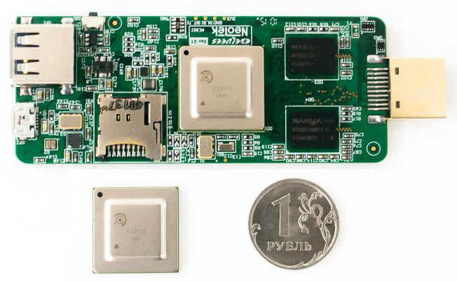 Микросхема многоядерного микропроцессора «VIP-1» нового поколения для семантической обработки видеопотоков и изображений