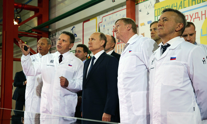 В церемонии принял участие Президент Российской Федерации Владимир Путин