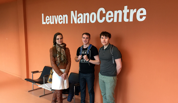 Победители конкурса «ВИК.Нано» побывали в крупнейшем инновационном центре Европы — университете KU Leuven
