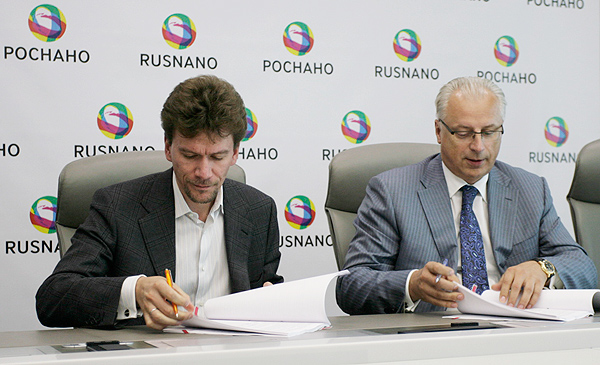Подписание инвестиционного соглашения о создании наноцентра «Т-Нано» в Москве 600